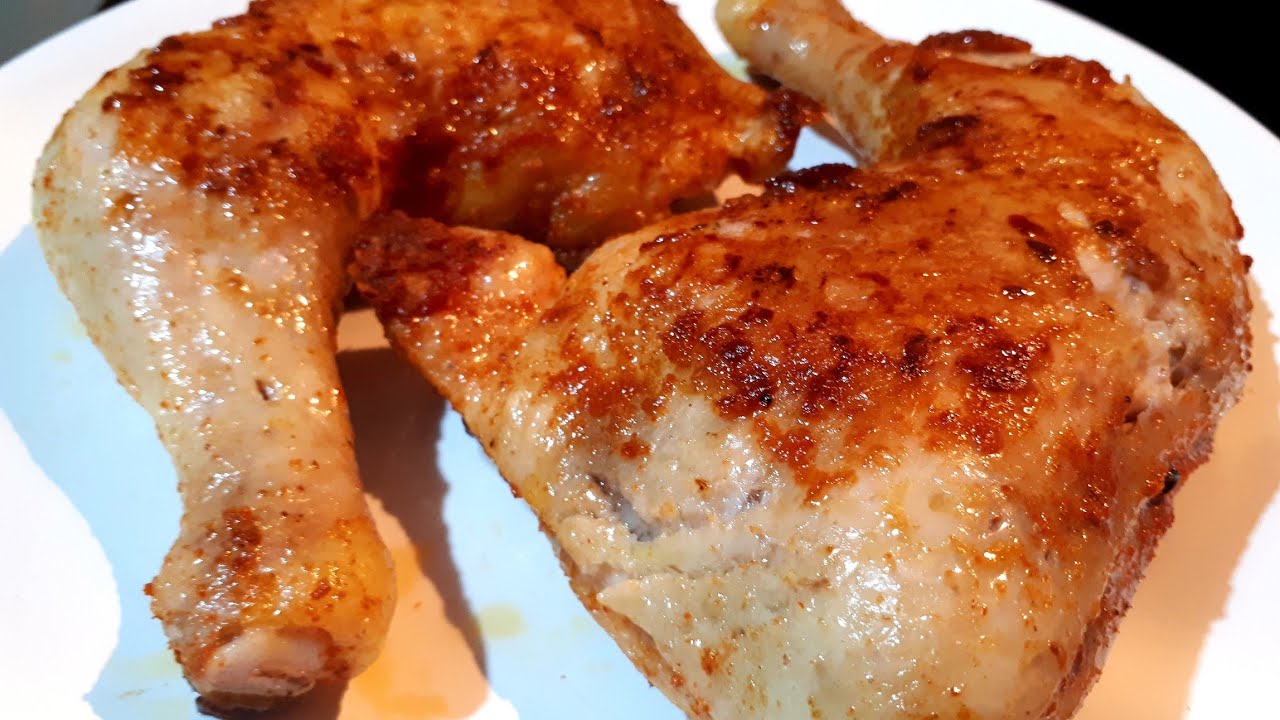 MANGAL TADINDA Tavada "YAĞSIZ" En Kolay "TAVUK BUT" nasıl yapılır? / Yemek Tarifleri #tavuk