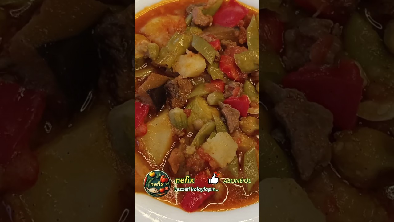 Türlü Tarifi / Nasıl Yapılır/ Akşama Ne Pişirsem #tarif #yemektarifleri #yemek #türlü #iftar