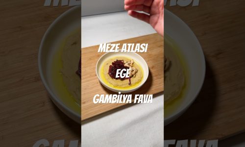 Ege’den Gambilya Fava Tarifi #food #yemek #tarif #yemektarifleri #gastronomia
