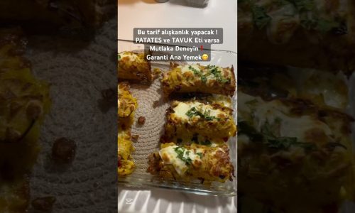 Bu tarif alışkanlık yapacak ! #keşfetbeniöneçıkar #akşamaneyapsam #yemektarifleri #akşamyemeği