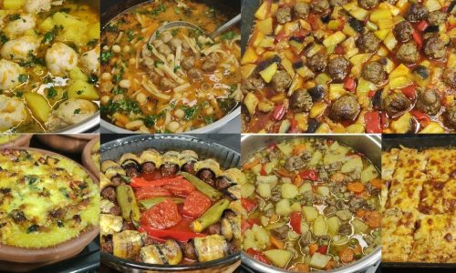 8 ÇEŞİT PRATİK VE LEZZETLİ ANA YEMEK TARİFLERİ 👌İFTARLIK MİSAFİRLİK ANA YEMEK TARİFLERİ