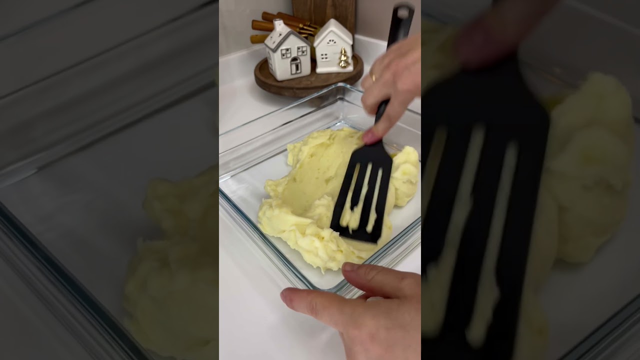 Patates püreli kremalı tavuk              #yemek #yemektarifleri #lezzet #trendingshorts