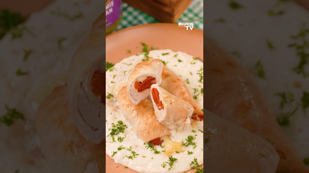 Daha Önce Denemediğinize Pişman Olacaksınız: Beğendi Yatağında Köz Biberli Tavuk Sarma