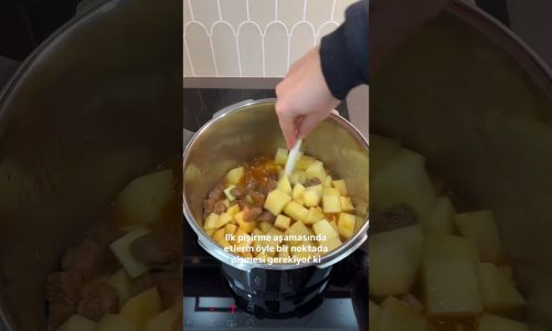 Etli Patates Yemeği Tarifi