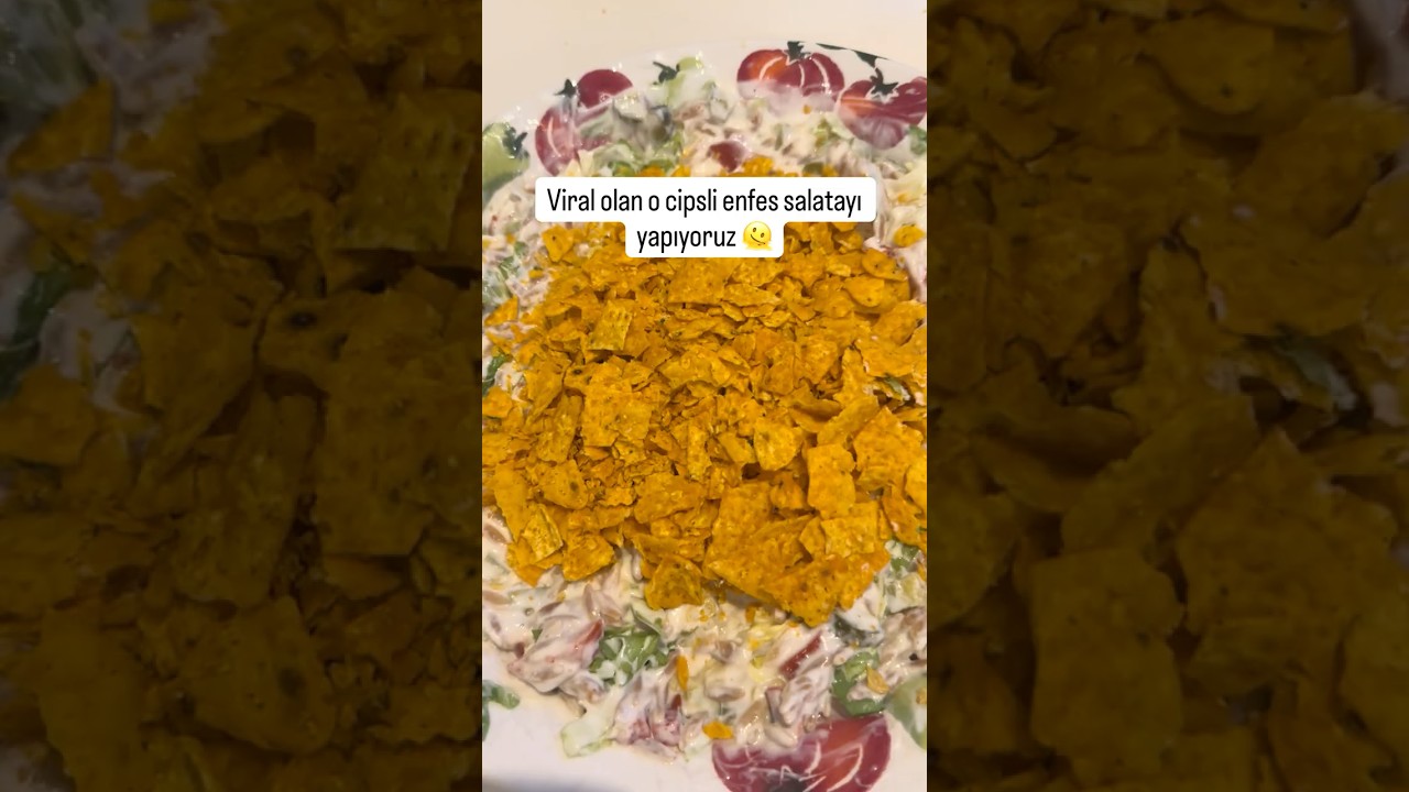 Viral Cipsli Şehriye Salatası #pratiktarifler #yemektarifleri #tarif #mutfak