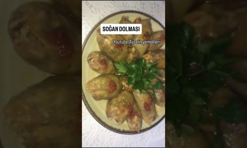Soğan Dolması. Soğan dolması tarifi nefis yemek tarifleri seviyorsanız