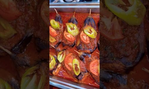 Fırında patlıcan karnıyarık #yemek #sebzeyemekleri #beğen #tarif #yemektarifleri #enfesyemektarifi